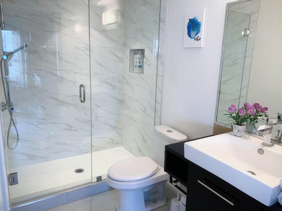 Apartmán Downtown 3Br/2Ba+Views+Skytrain+Free Parking Vancouver Exteriér fotografie
