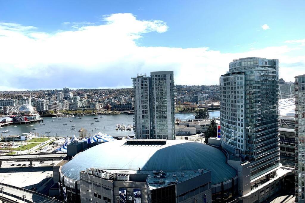 Apartmán Downtown 3Br/2Ba+Views+Skytrain+Free Parking Vancouver Exteriér fotografie