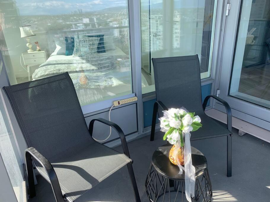 Apartmán Downtown 3Br/2Ba+Views+Skytrain+Free Parking Vancouver Exteriér fotografie